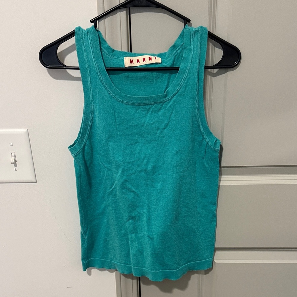 MARNI Cotton Sweater Tank